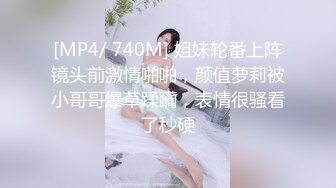 [MP4/ 740M] 姐妹轮番上阵镜头前激情啪啪，颜值萝莉被小哥哥爆草蹂躏，表情很骚看了秒硬