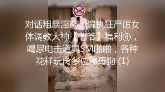 对话粗暴淫荡，偏执狂严厉女体调教大神【七爷】福利④，喝尿电击道具SM啪啪，各种花样玩肏多位嫩母狗 (1)