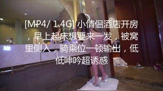 [MP4/ 1.4G] 小情侣酒店开房，早上起床想要来一发，被窝里侧入，骑乘位一顿输出，低低呻吟超诱惑