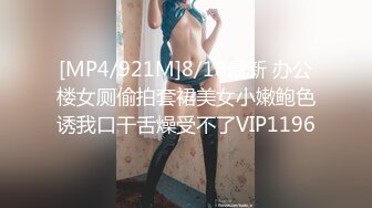 [MP4/921M]8/18最新 办公楼女厕偷拍套裙美女小嫩鲍色诱我口干舌燥受不了VIP1196