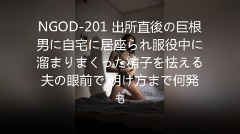 NGOD-201 出所直後の巨根男に自宅に居座られ服役中に溜まりまくった精子を怯える夫の眼前で 明け方まで何発も